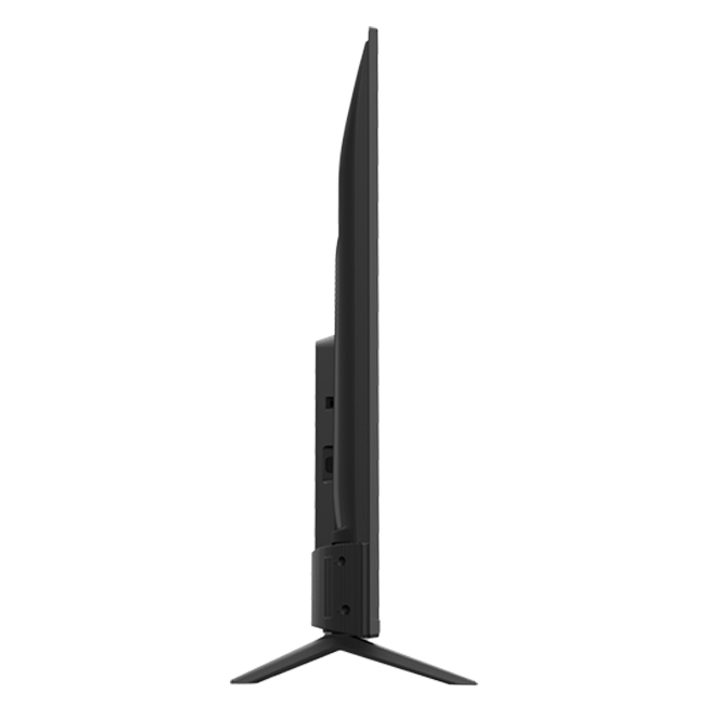 تصویری از نیم رخ سمت راست تلویزیون LED UHD 4K هوشمند تی سی ال مدل P615