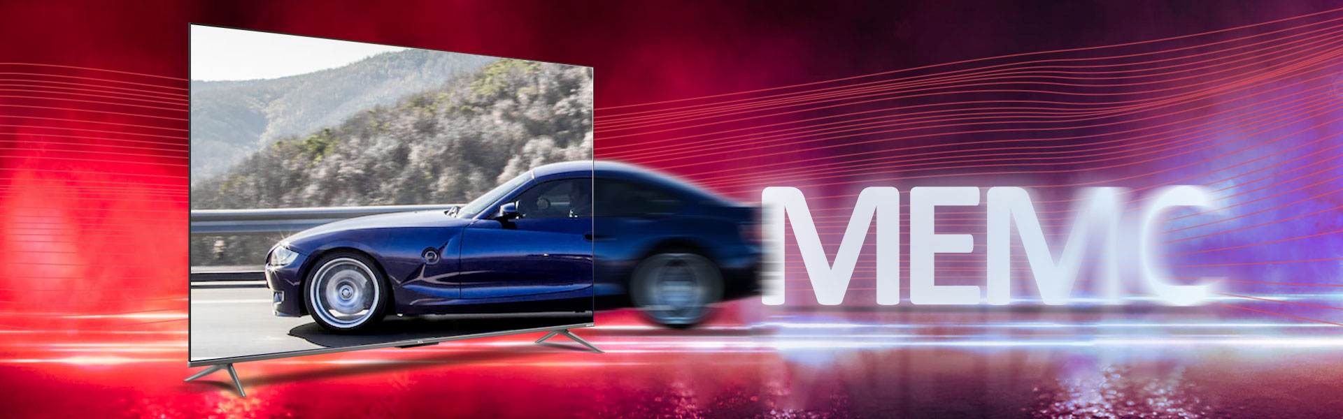 تلویزیون C715 تی سی ال مجهز به فناوری MEMC