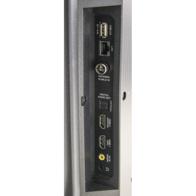 تصویر پنل ورودی تلویزیون‌ LED Full HD هوشمند تی سی ال مدل S65A
