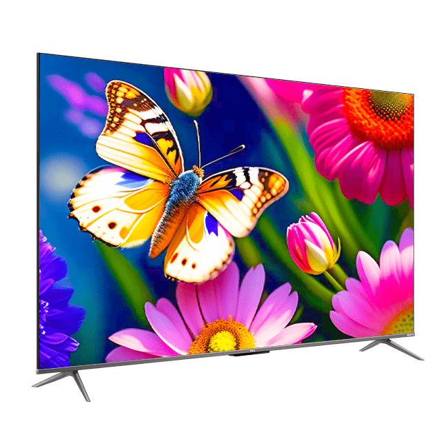 تلویزیون QLED UHD 4K هوشمند google TV تی سی ال مدل C635i سایز 55 اینچ