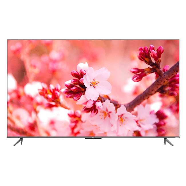تلویزیون QLED UHD 4K هوشمند google TV تی سی ال مدل C635i