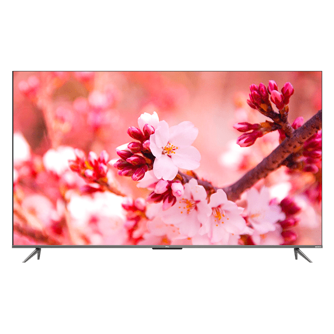 تلویزیون QLED UHD 4K هوشمند google TV تی سی ال مدل C635i سایز 55 اینچ