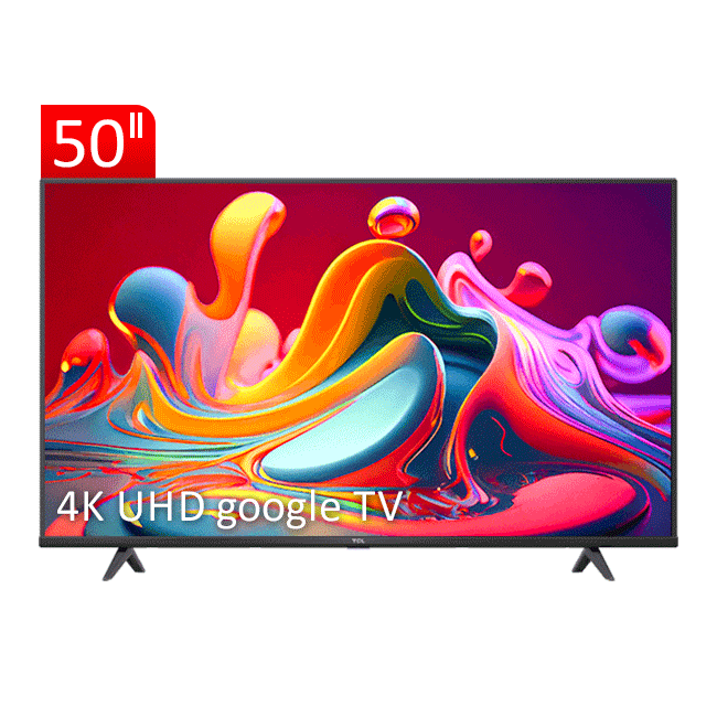 تلویزیون LED UHD 4K هوشمند تی سی ال مدل P615i سایز 50 اینچ