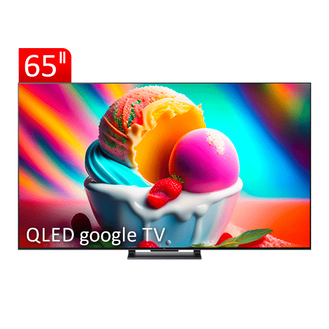 تلویزیون UHD 4K هوشمند google TV تی سی ال مدل C745 سایز 65 اینچ