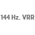 آیکون 144 hz