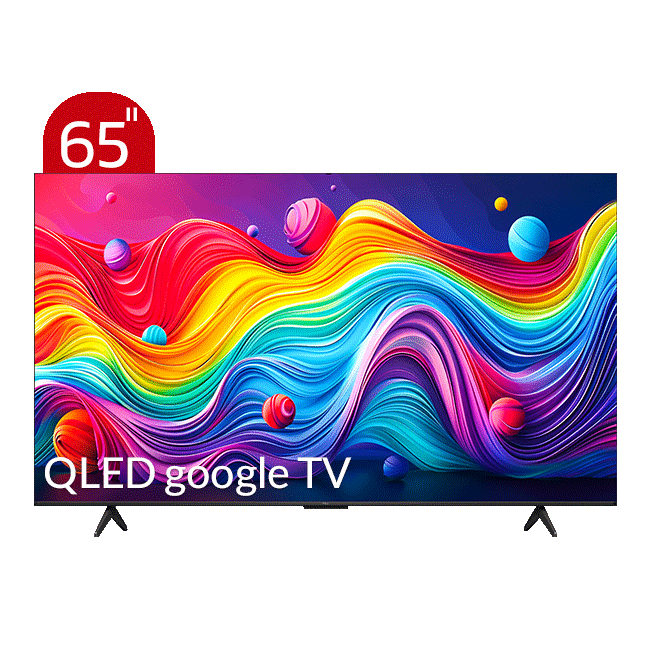 تلویزیون هوشمند QLED 4K TV تی سی ال مدل P755 سایز 65 اینچ