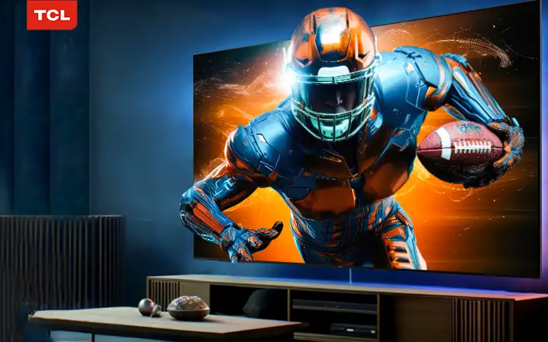 تجربه بازی NFL روی تلویزیون TCL