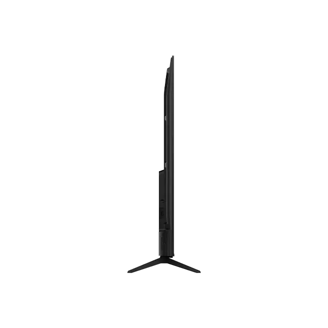 تلویزیون QLED 4K UHD هوشمند تی‌سی‌ال مدل T69D سایز 75 اینچ نیم رخ سمت چپ